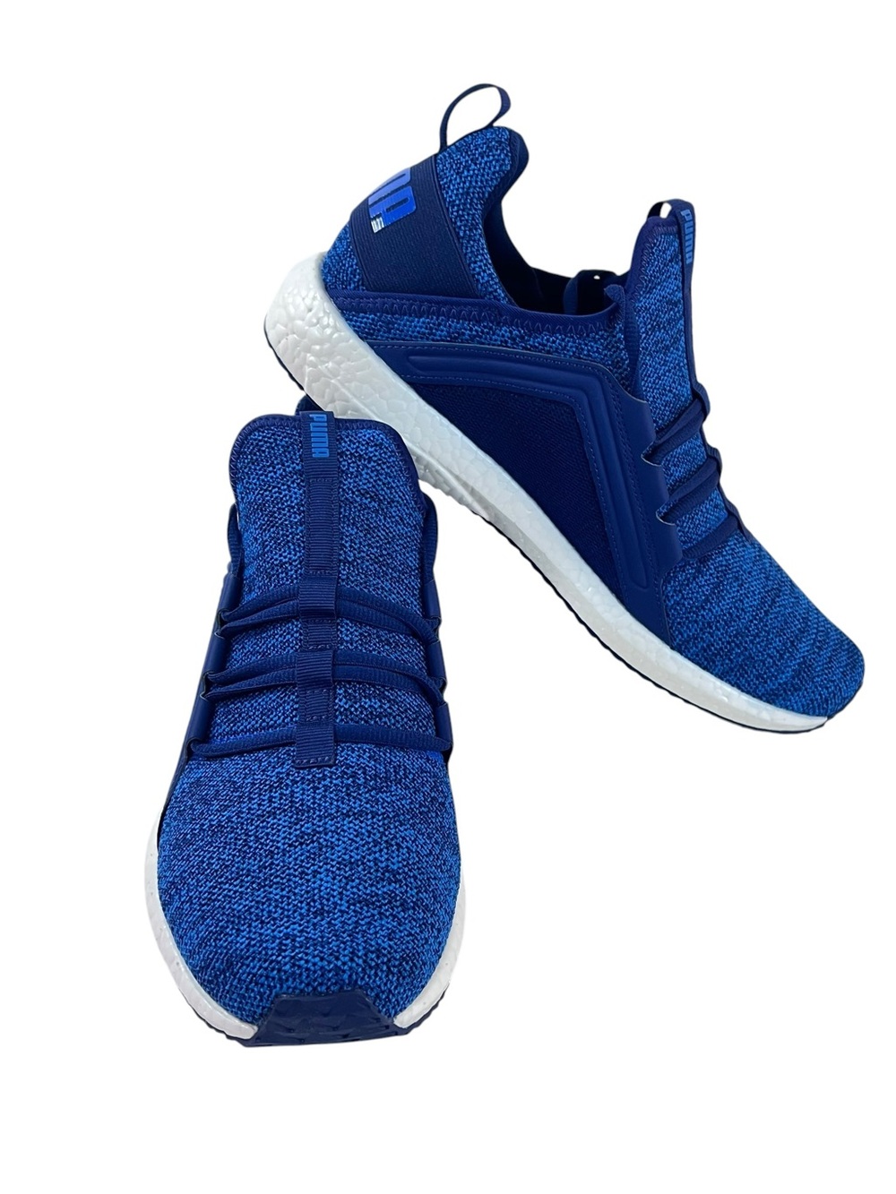 Puma Mega NRGY Knit Sneakers Tennis Shoes Mens Size 10 New Blue